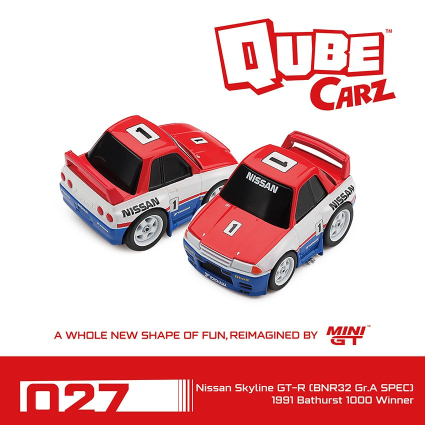 (Pre-Order – ETA March 2027) 1:64 QubeCarz Series 5 – Full Set of 6 Diecast Cars (MINI GT)