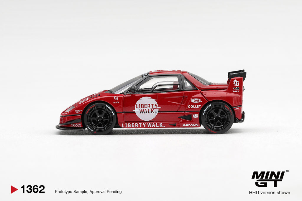 (Pre-Order) Mazda AZ-1 Liberty Walk LB40 LB-Hinomaru Red 1:64 Scale Diecast