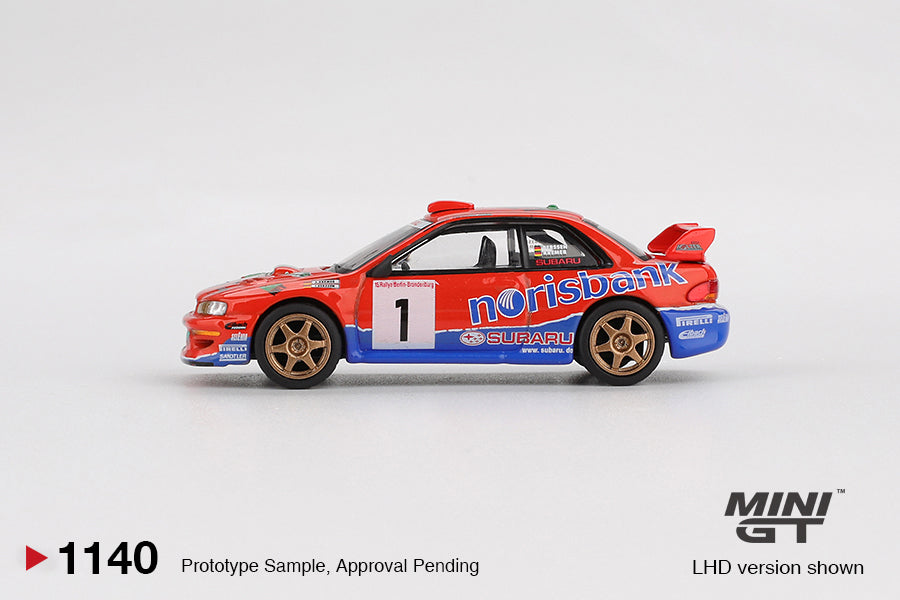 Subaru Impreza WRC97 #1 1999 DRM Champion (1:64 Scale Diecast)