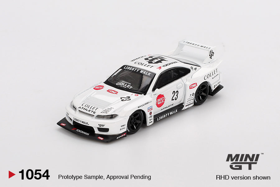 Mini GT Nissan LB-Super Silhouette Silvia S15 ATHLETE (RHD) (Diecast Car) 1/64