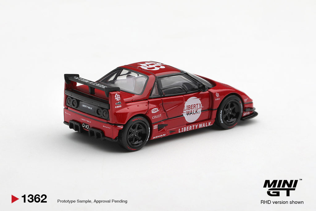 (Pre-Order) Mazda AZ-1 Liberty Walk LB40 LB-Hinomaru Red 1:64 Scale Diecast
