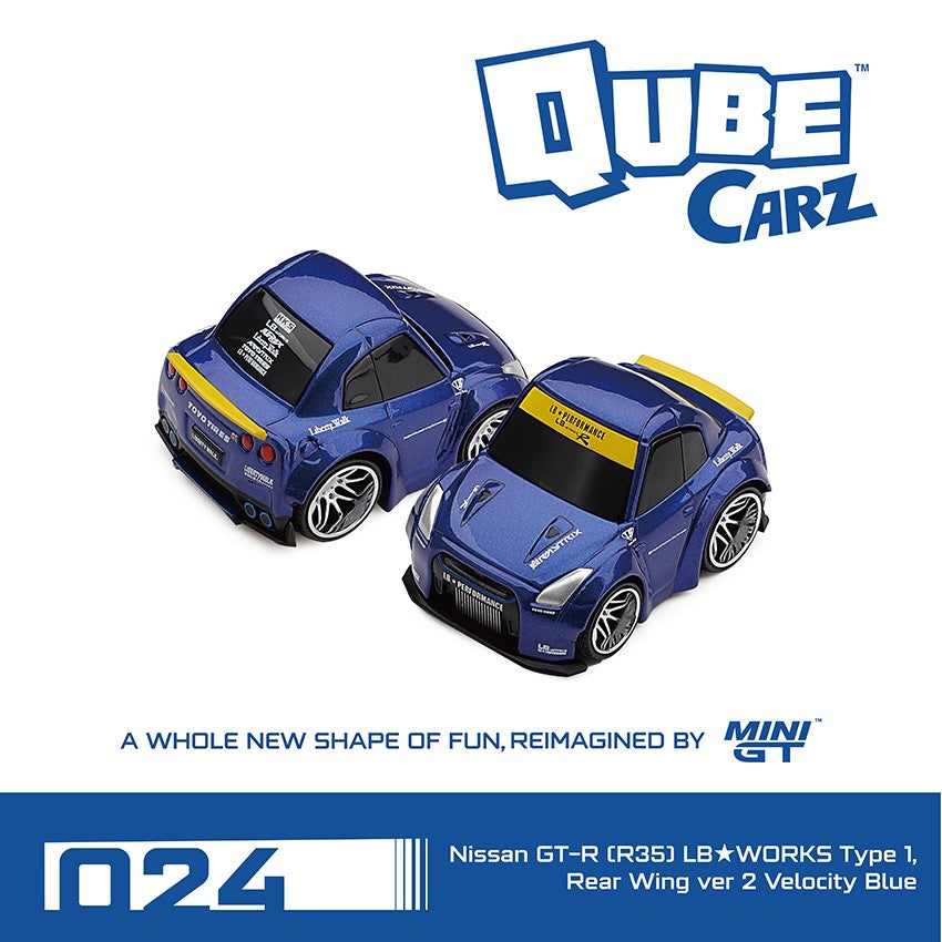 (Pre-Order – ETA March 2027) 1:64 QubeCarz Series 5 – Full Set of 6 Diecast Cars (MINI GT)