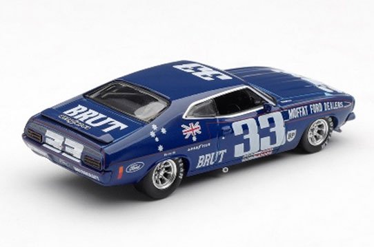 Ford XB Falcon GT Bathurst 1000 1974 #33 (RHD) Australia Exclusive (1:64 Scale Diecast Car)blue