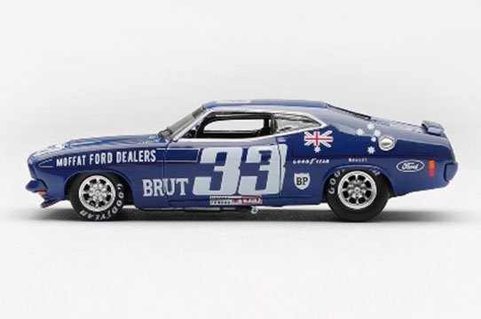 Ford XB Falcon GT Bathurst 1000 1974 #33 (RHD) Australia Exclusive (1:64 Scale Diecast Car)blue