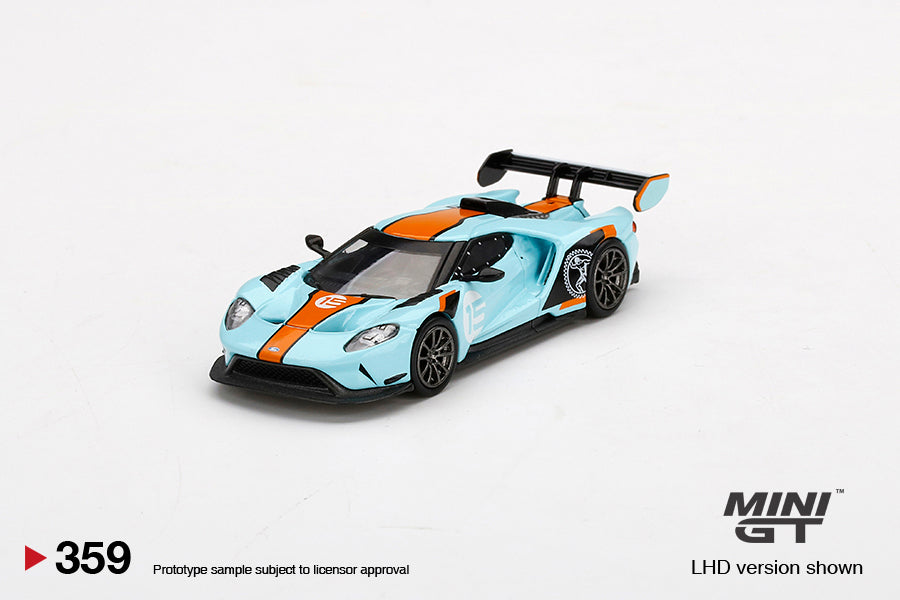 Mini GT #MGT00359 1/64 Ford GT Mk.II #002 Blue/Orange