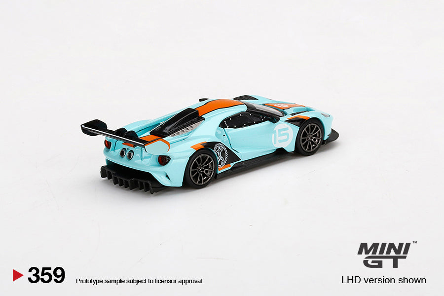 Mini GT #MGT00359 1/64 Ford GT Mk.II #002 Blue/Orange