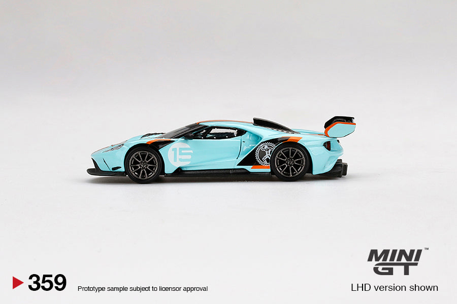 Mini GT #MGT00359 1/64 Ford GT Mk.II #002 Blue/Orange