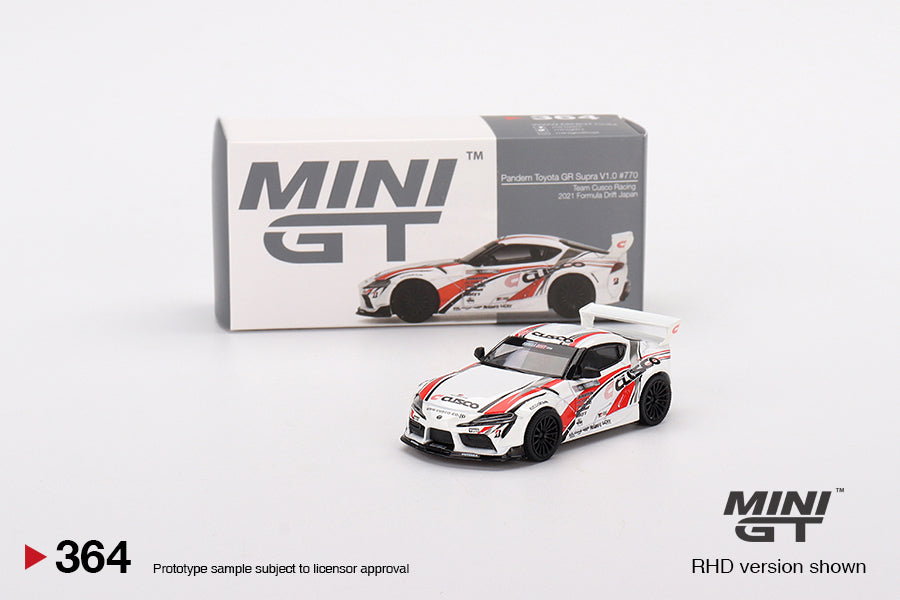Pandem Toyota GR Supra V1.0 #773 Team Cusco Racing (1:64 Scale Diecast)