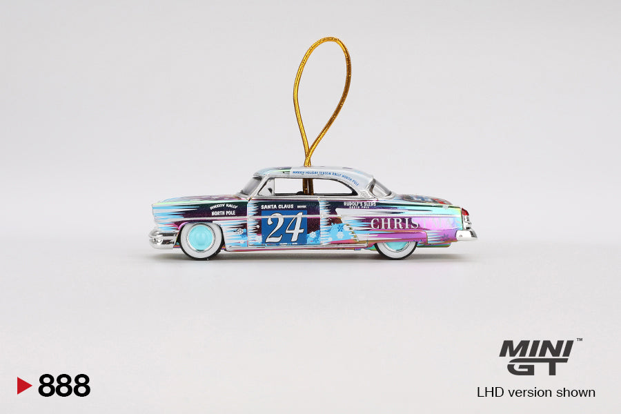 Lincoln Capri Christmas Hot Rod by Tim Sadchikov 2024 Christmas Edition (1:64 Scale Diecast)