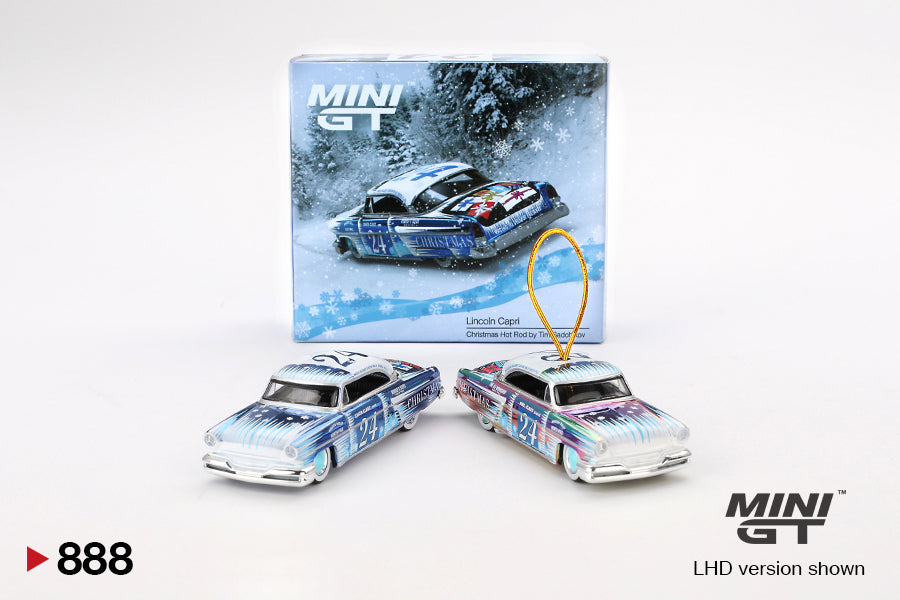 Lincoln Capri Christmas Hot Rod by Tim Sadchikov 2024 Christmas Edition (1:64 Scale Diecast)