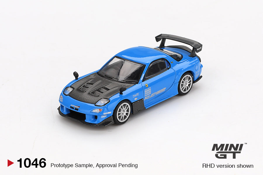 Mazda RX-7 RE-Amemiya 20B NA 3ROTOR-7  “Ama-san Go” (1:64 Scale Diecast)