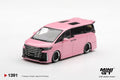 (Pre-Order – ETA May 2027) Toyota Vellfire 40 KUHL Metallic Pink 1:64 Scale Diecast Model (MINI GT)