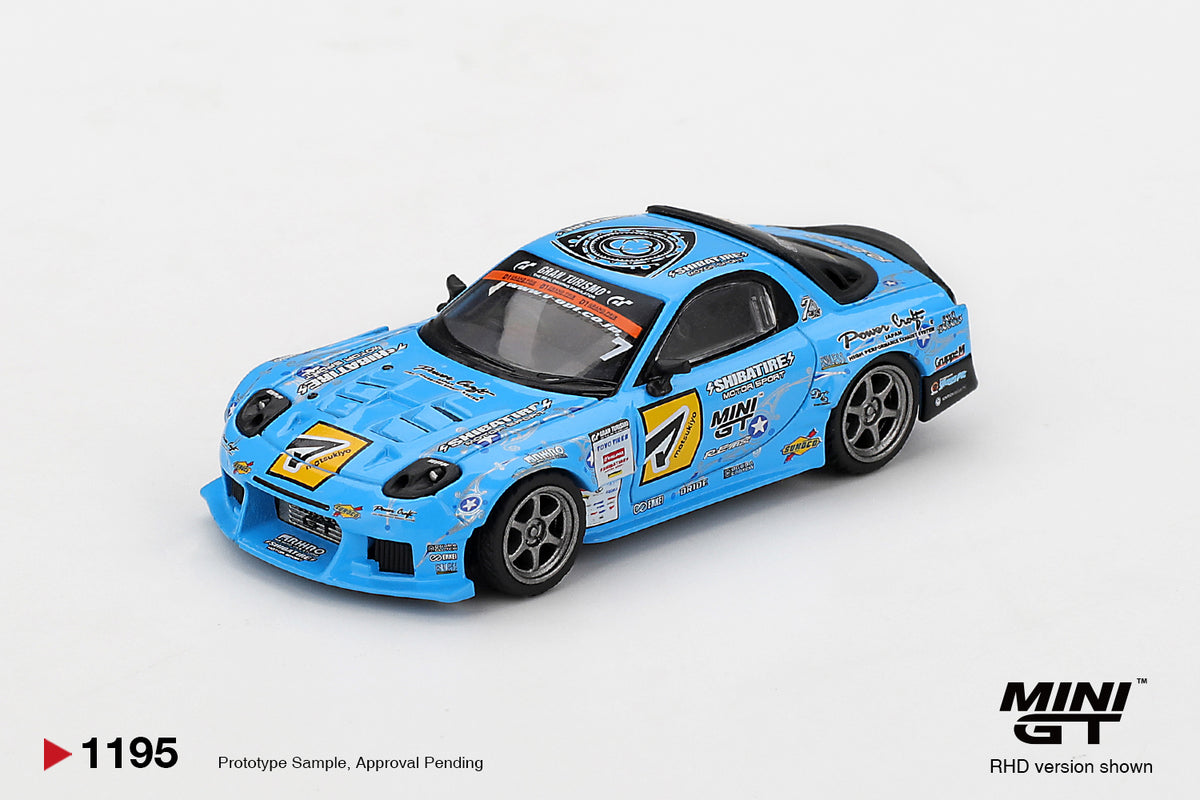 Mazda RX-7 RE-Amemiya 2025 D1GP 1:64 Scale Diecast Car (MINI GT)