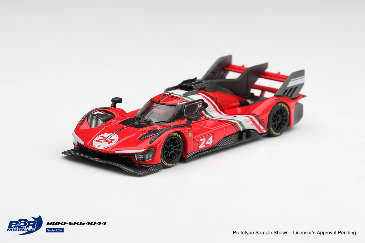 (PRE ORDER) Ferrari 499P Modificata Rosso Corsa 1:64
