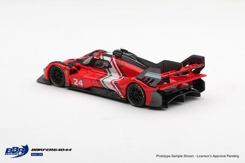 (PRE ORDER) Ferrari 499P Modificata Rosso Corsa 1:64