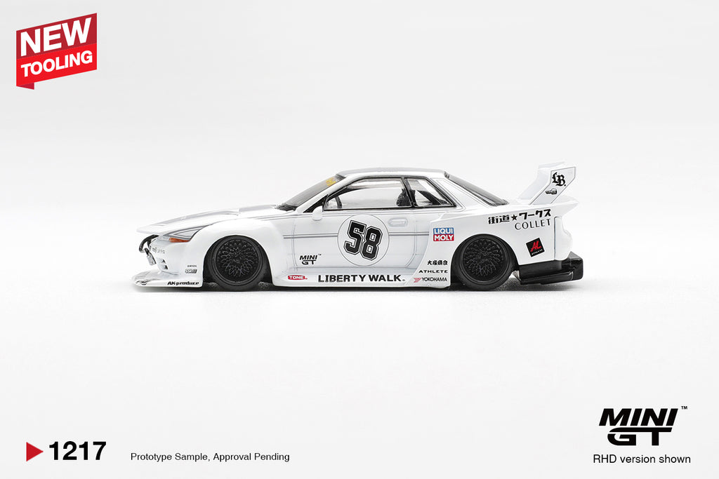 Nissan GT-R R32 LB-Kaido Works TAS 2025 1:64 Scale Diecast Car (MINI GT)