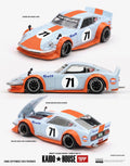 (Pre-Order – ETA April 2027) Nissan Fairlady Z Kaido GT GULF V1 1:64 Scale Diecast Car (Kaido House x MINI GT)