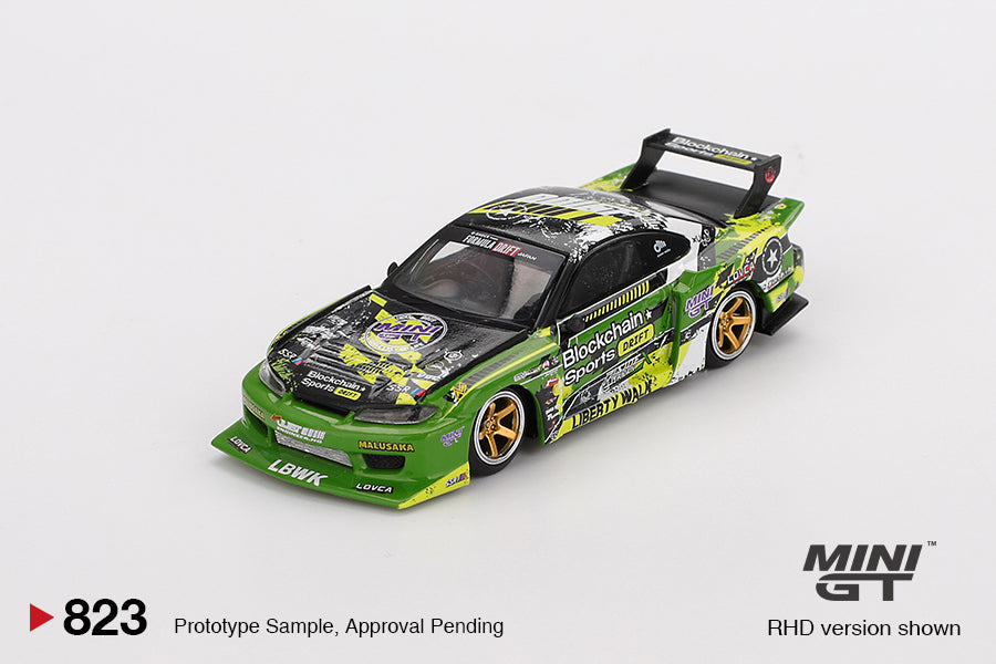 Nissan LB-Super Silhouette S15 SILVIA #555 V2 2024 Formula Drift Japan (1:64 Scale Diecast)