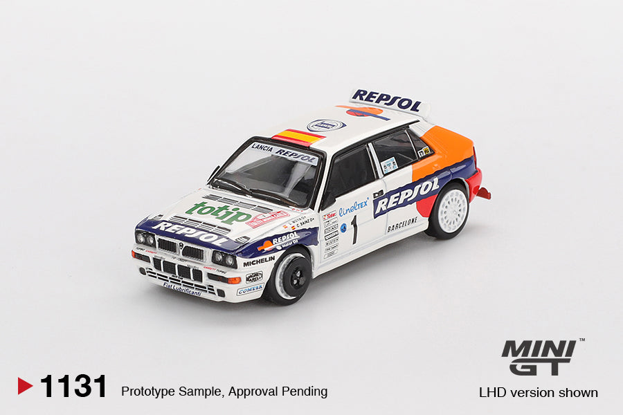 Lancia Delta HF Integrale Evoluzione #1 1993 Rallye Monte-Carlo (1:64 Scale Diecast)