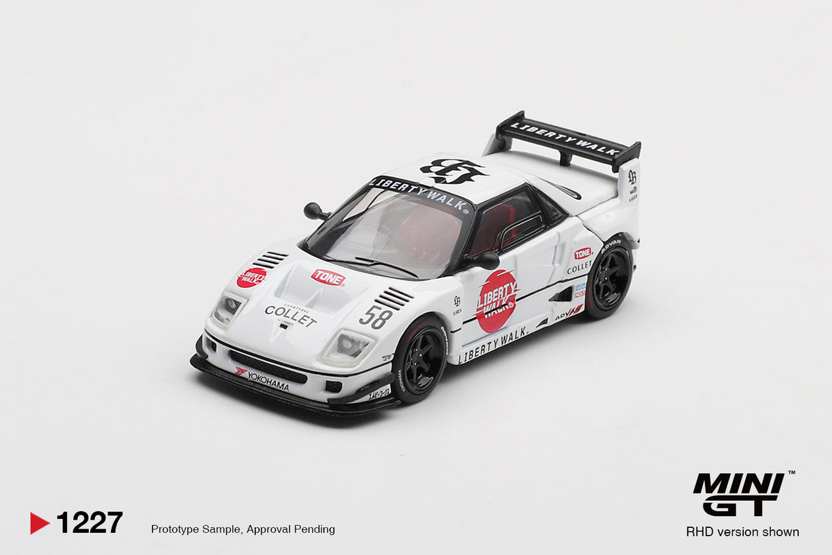 Mazda AZ-1 Liberty Walk LB40 LB-Hinomaru 1:64 Scale Diecast Car (MINI GT)