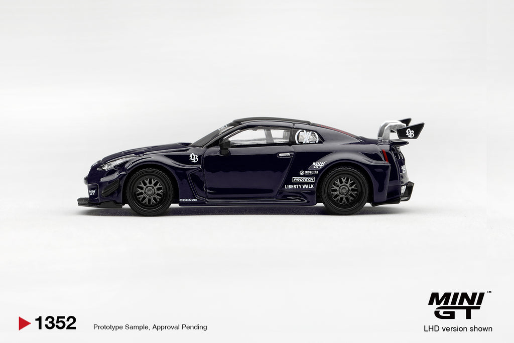 (Pre-Order – ETA June 2027) LB-Silhouette WORKS GT Nissan 35GT-RR Ver.2 INOZETEK Edition 1:64 Scale Diecast Car (MINI GT)