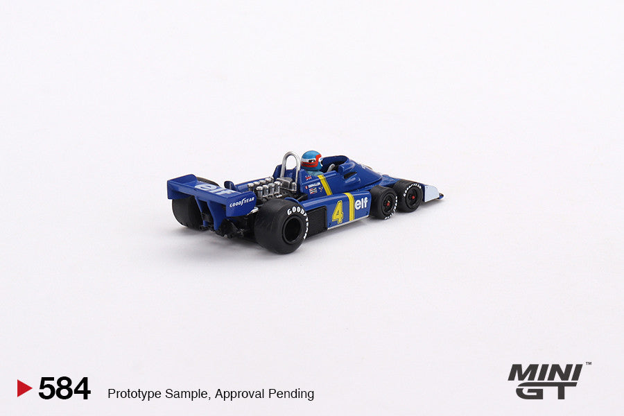 Tyrrell P34 #4 Patrick Depailler (1:64 Scale Diecast)