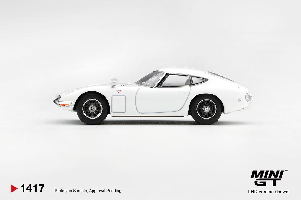 (Pre-Order – ETA May 2027) Toyota 2000GT Pegasus White 1:64 Scale Diecast Car (MINI GT)