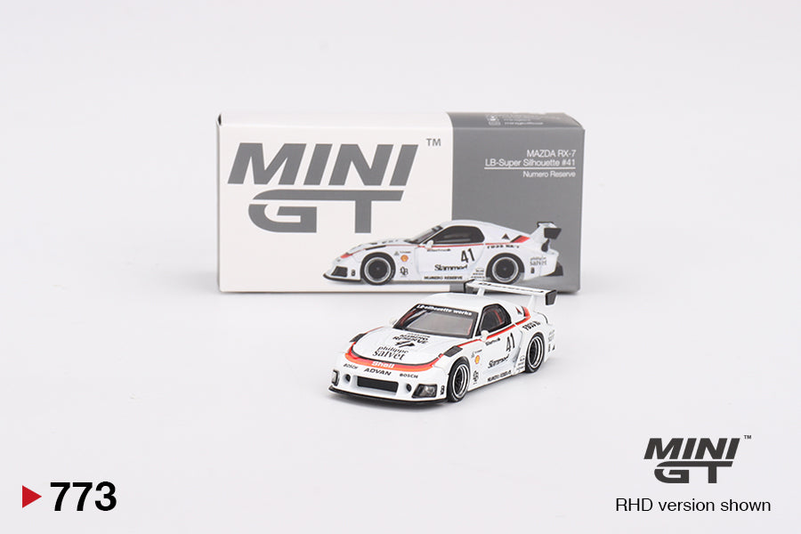 Mini GT MAZDA RX-7 LB-Super Silhouette #41 Numero Reserve (1:64 Scale Diecast)