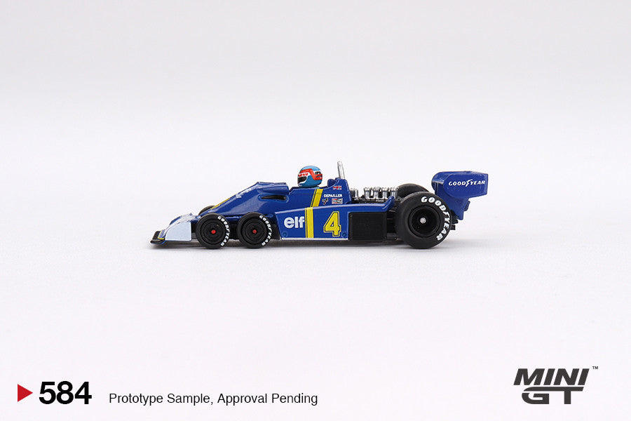 Tyrrell P34 #4 Patrick Depailler (1:64 Scale Diecast)