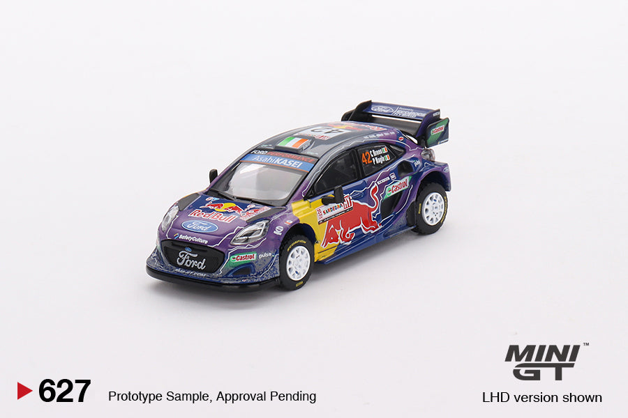 Ford Puma Rally1 #42 M-Sport Ford WRT 2022 Rally Italia Sardegna 2nd Place (1:64 Scale Diecast)