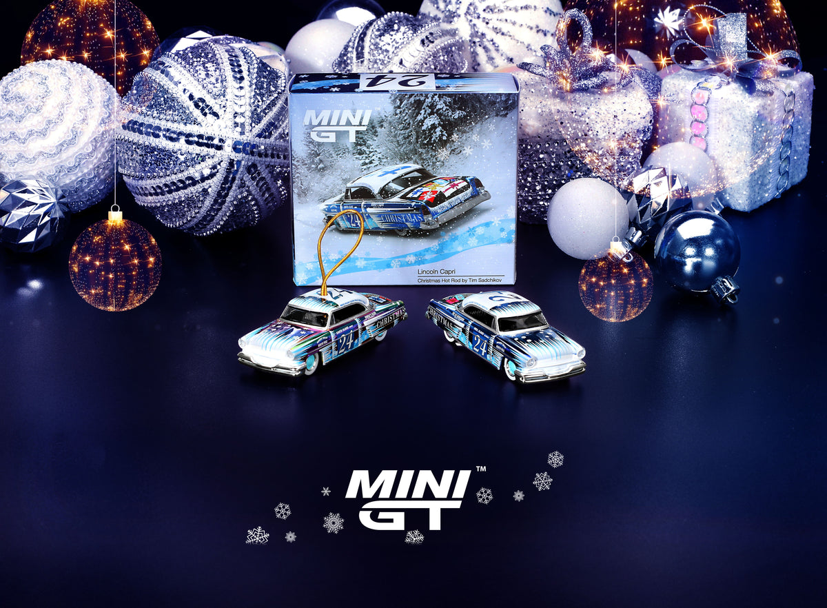 Lincoln Capri Christmas Hot Rod by Tim Sadchikov 2024 Christmas Edition (1:64 Scale Diecast)
