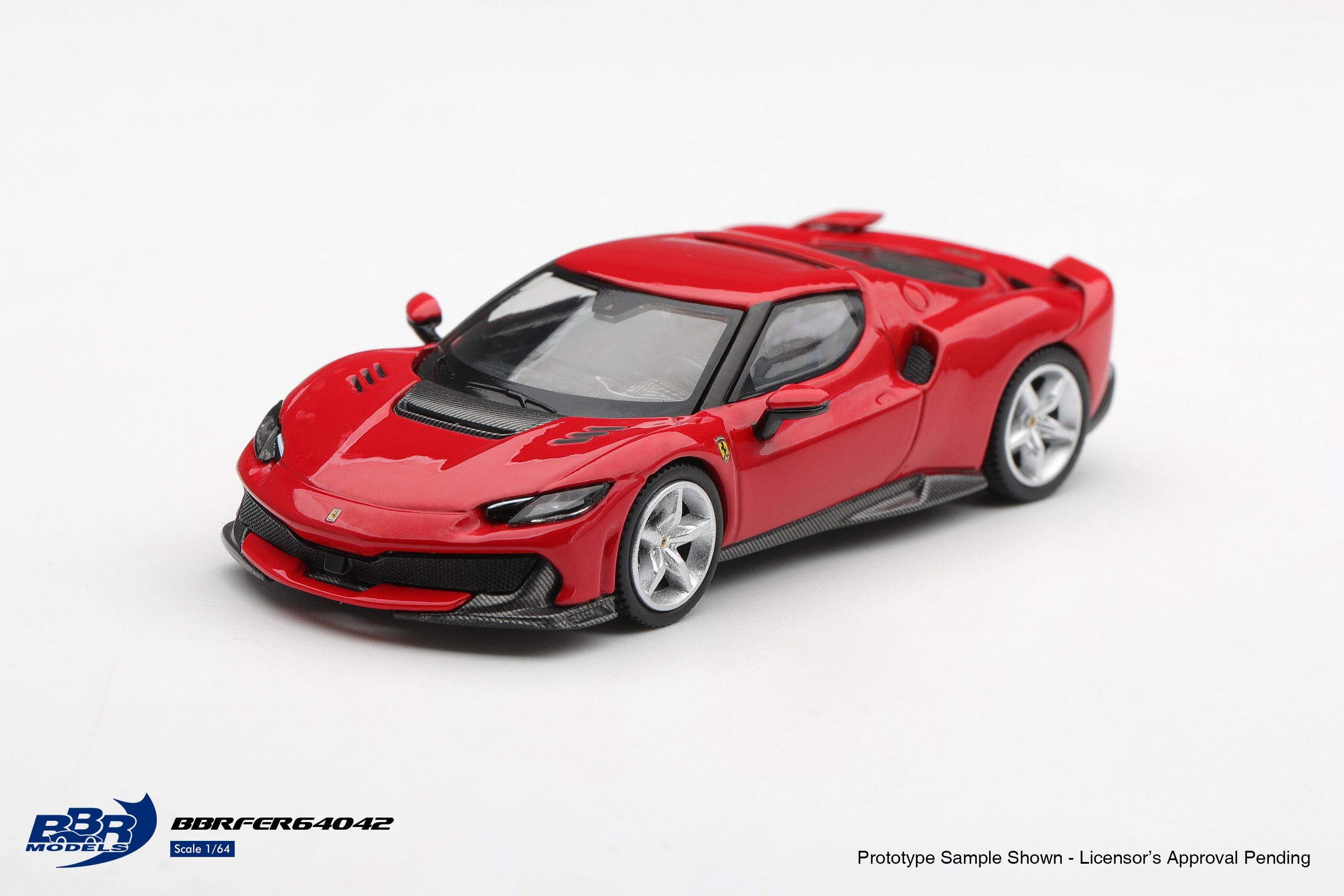 PRE ORDER) Ferrari 296 Speciale Rosso Corsa BBR 1:64 – I See Bear