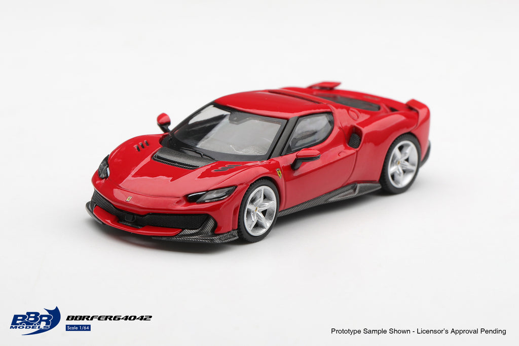(PRE ORDER) Ferrari 296 Speciale Rosso Corsa BBR 1:64