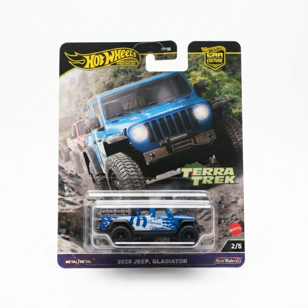 Hot Wheels Premium Car Culture Terra Trek 2020 Jeep Gladiator 1:64 Scale Diecast