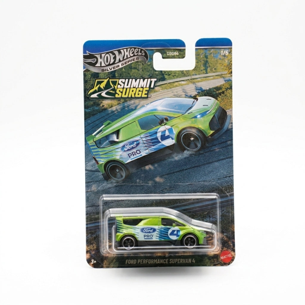 Hot Wheels Silver Series Summit Surge Ford Performance Supervan 4 (1:64 Scale)