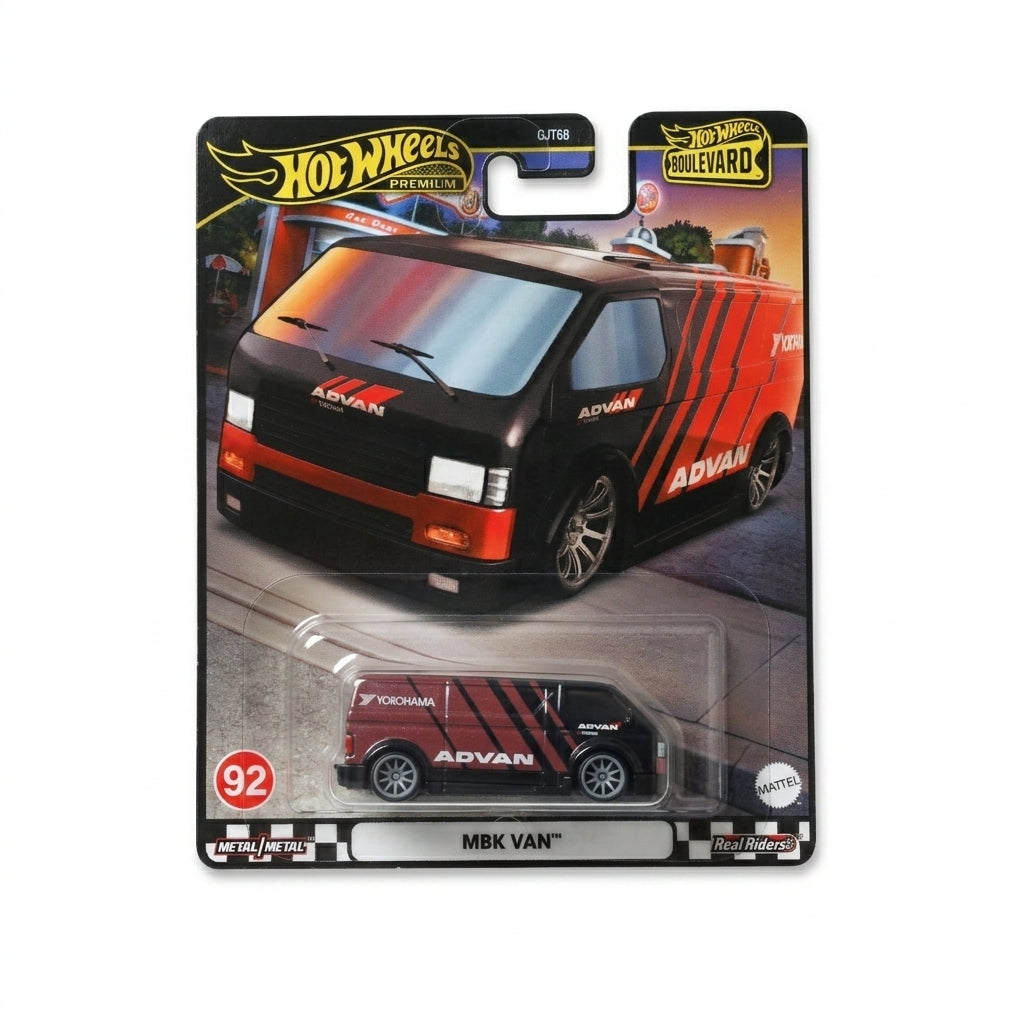 Hot Wheels Premium Boulevard MBK Van 1:64 Scale Diecast