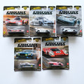 Hot Wheels Circuit Legends Car Culture 2025 (Set of 5) 1:64 Scale Diecast
