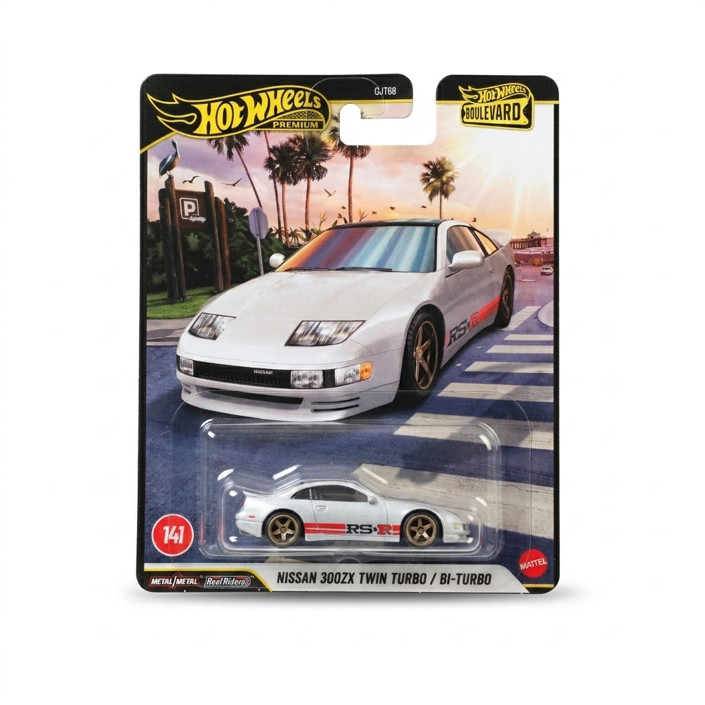 Hot Wheels Premium Car Culture Boulevard Nissan 300ZX Twin Turbo/BI-Turbo 1:64 Scale Diecast