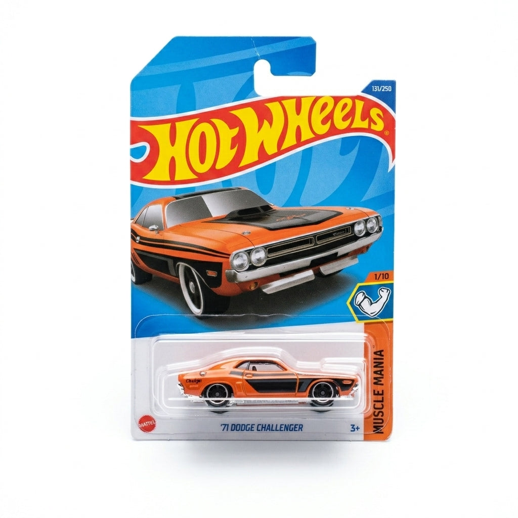 Hot Wheels Mainline '71 Dodge Challenger 1:64 Scale Die-Cast