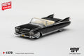 (Pre-Order – ETA May 2027) Cadillac Eldorado Biarritz 1959 Black 1:64 Scale Diecast Car (MINI GT)