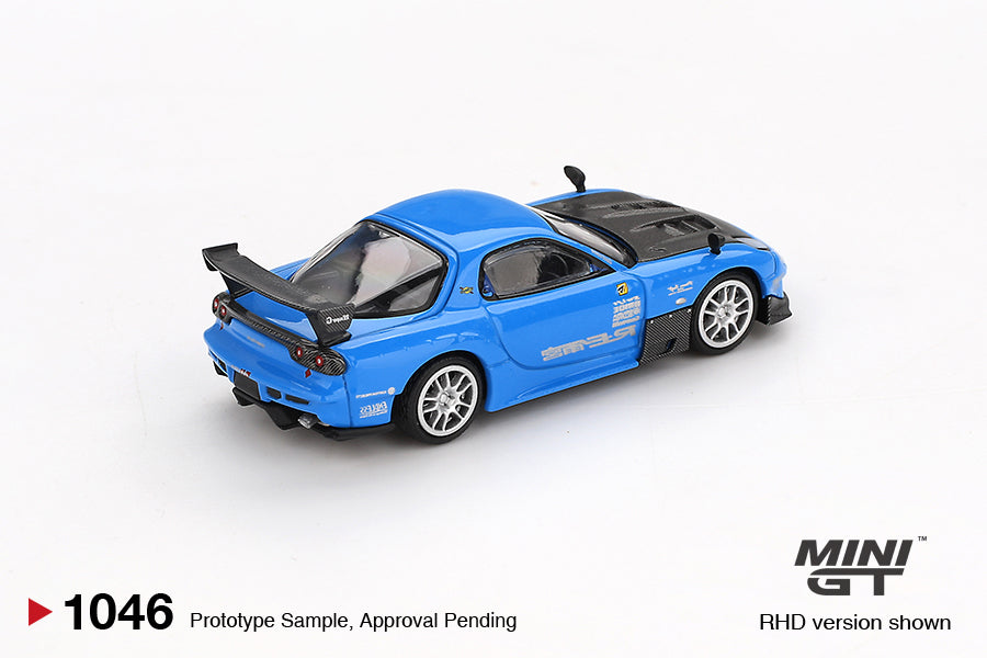 Mazda RX-7 RE-Amemiya 20B NA 3ROTOR-7  “Ama-san Go” (1:64 Scale Diecast)