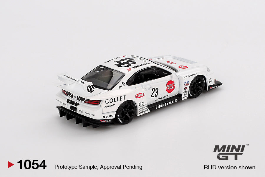 Mini GT Nissan LB-Super Silhouette Silvia S15 ATHLETE (RHD) (Diecast Car) 1/64