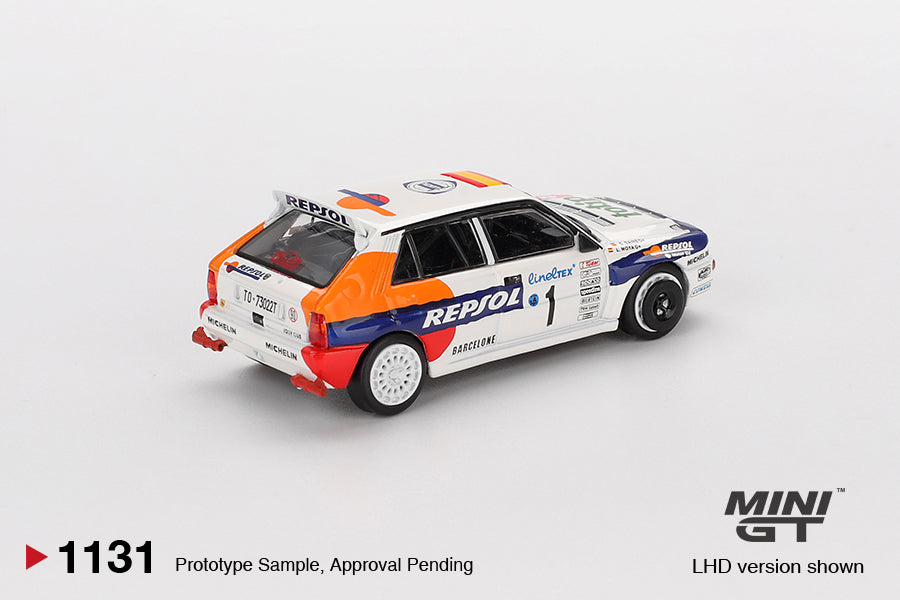 Lancia Delta HF Integrale Evoluzione #1 1993 Rallye Monte-Carlo (1:64 Scale Diecast)