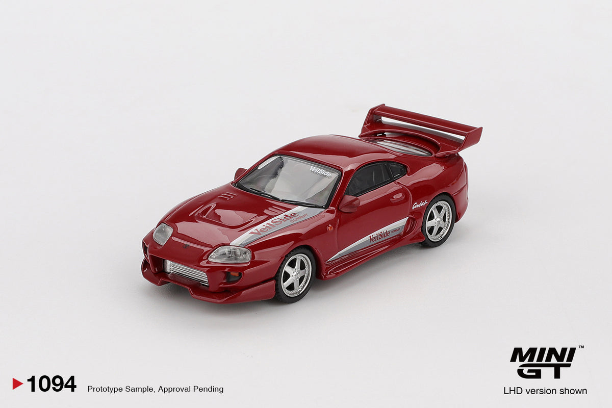 Toyota Supra Veil side Combat V-I Red (1:64 Scale Diecast)