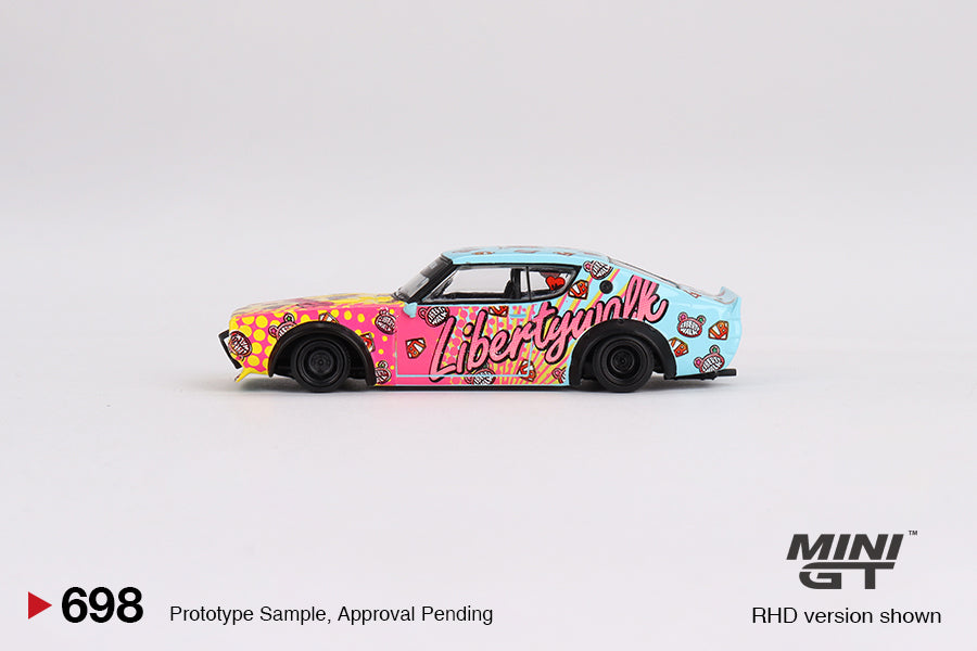Mini GT # MGT698-R 1/64 Nissan Skyline Kenmeri Liberty Walk LBWK KUMA