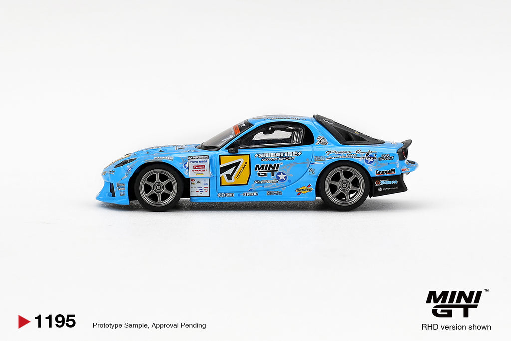 Mazda RX-7 RE-Amemiya 2025 D1GP 1:64 Scale Diecast Car (MINI GT)