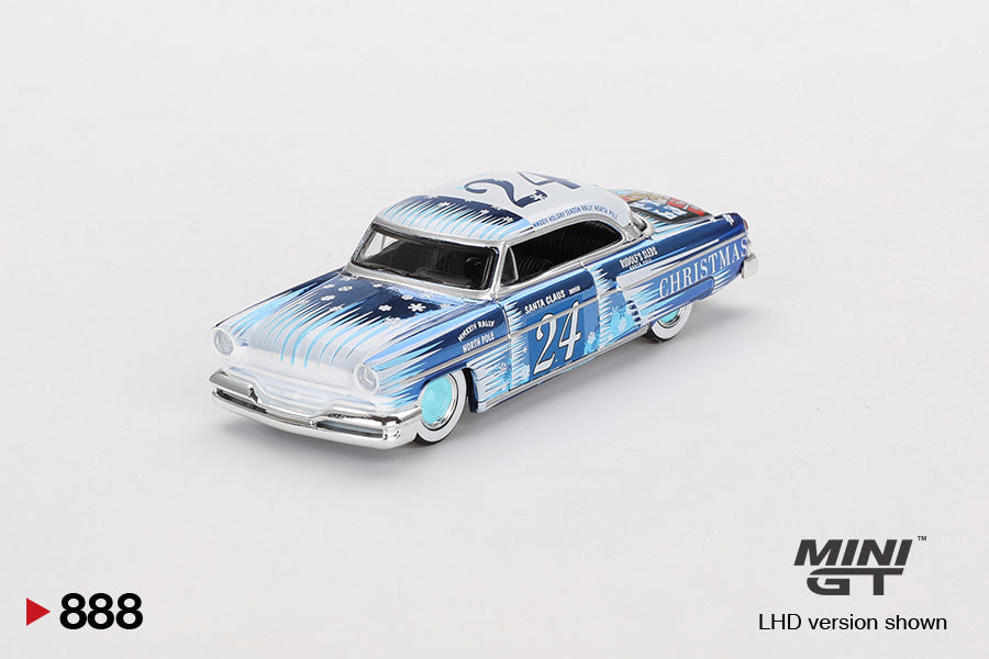 Lincoln Capri Christmas Hot Rod by Tim Sadchikov 2024 Christmas Edition (1:64 Scale Diecast)