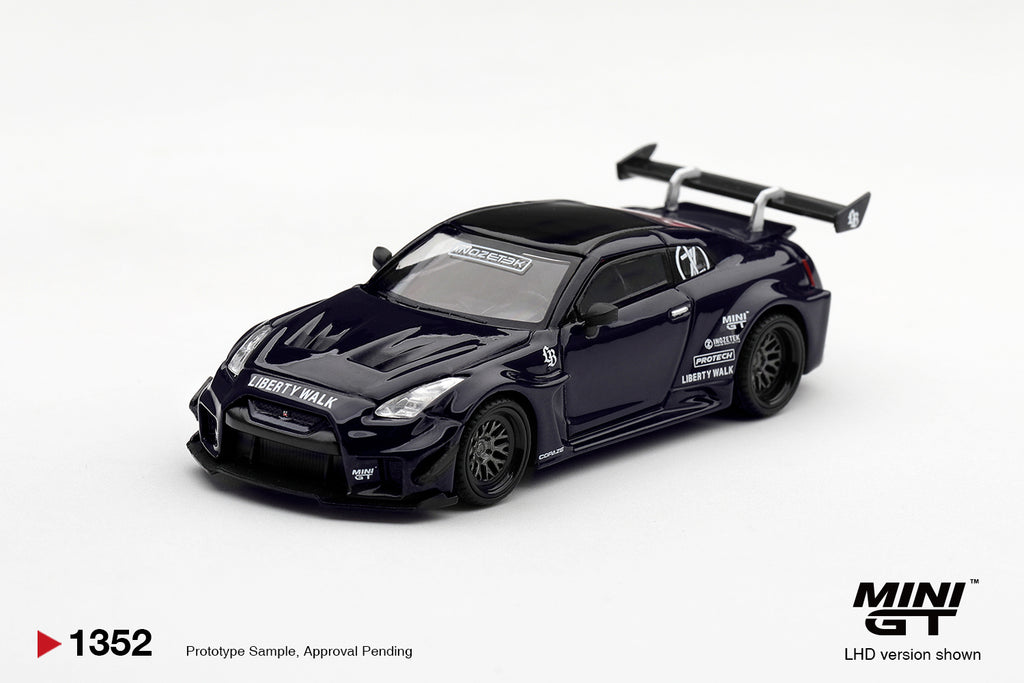 (Pre-Order – ETA June 2027) LB-Silhouette WORKS GT Nissan 35GT-RR Ver.2 INOZETEK Edition 1:64 Scale Diecast Car (MINI GT)