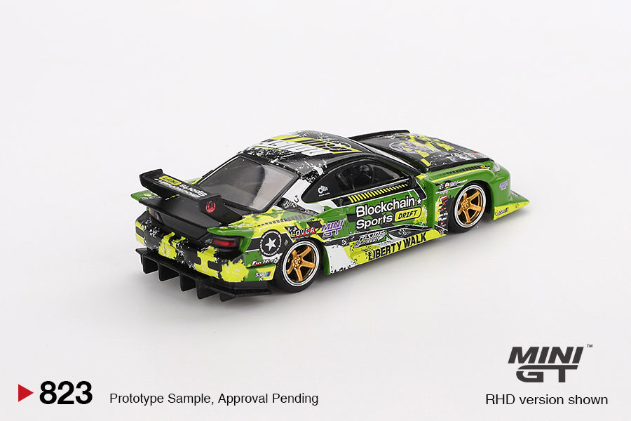 Nissan LB-Super Silhouette S15 SILVIA #555 V2 2024 Formula Drift Japan (1:64 Scale Diecast)