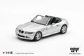 (Pre-Order – ETA May 2027) BMW Z3 Titanium Silver 1:64 Scale Diecast Car (MINI GT)